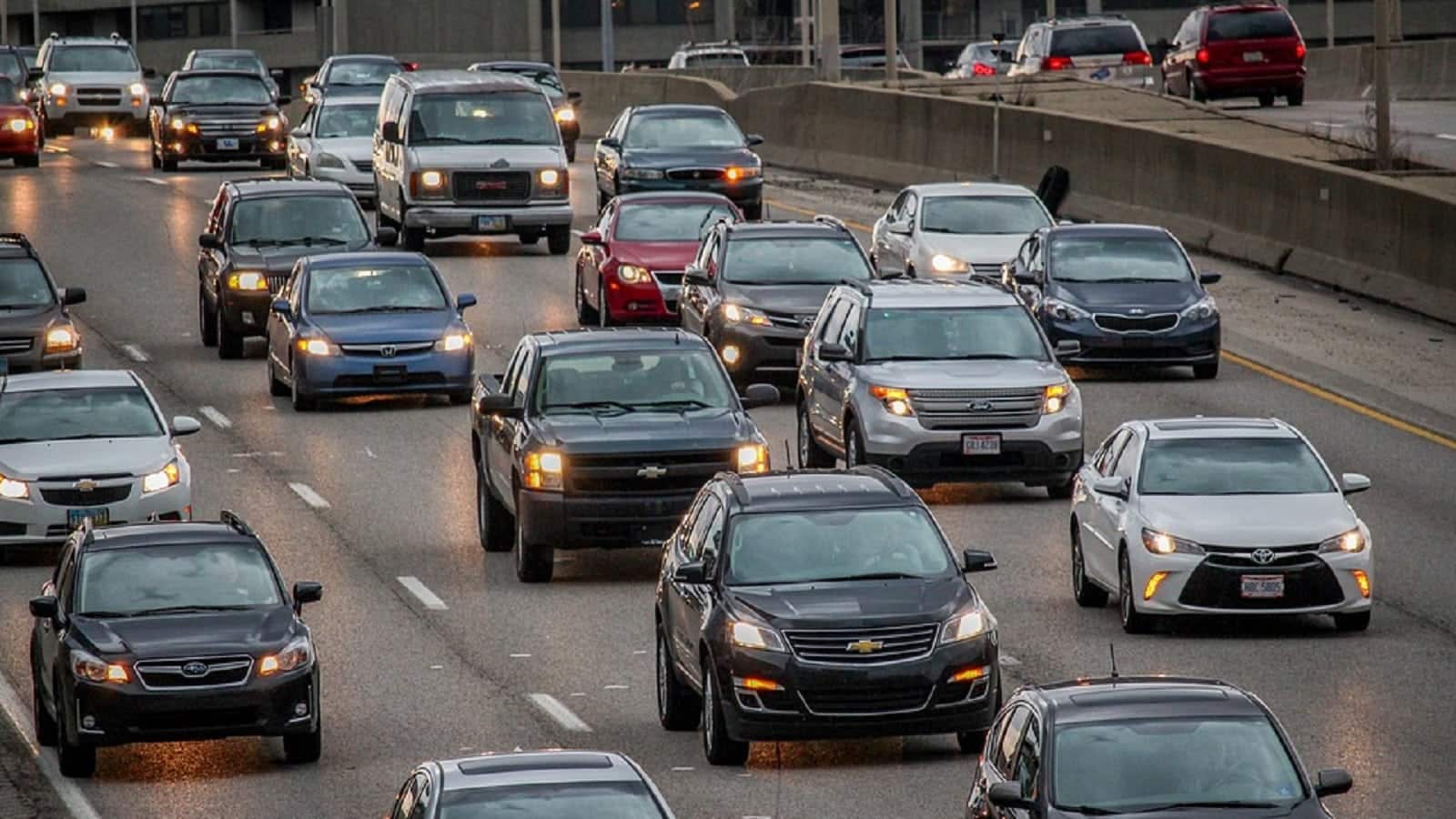 Traffic Congestion Stock Photo