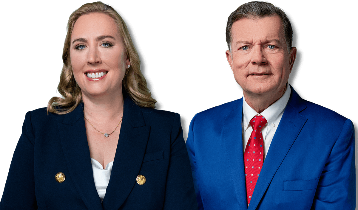 Attorneys Greta Braker and Robert White